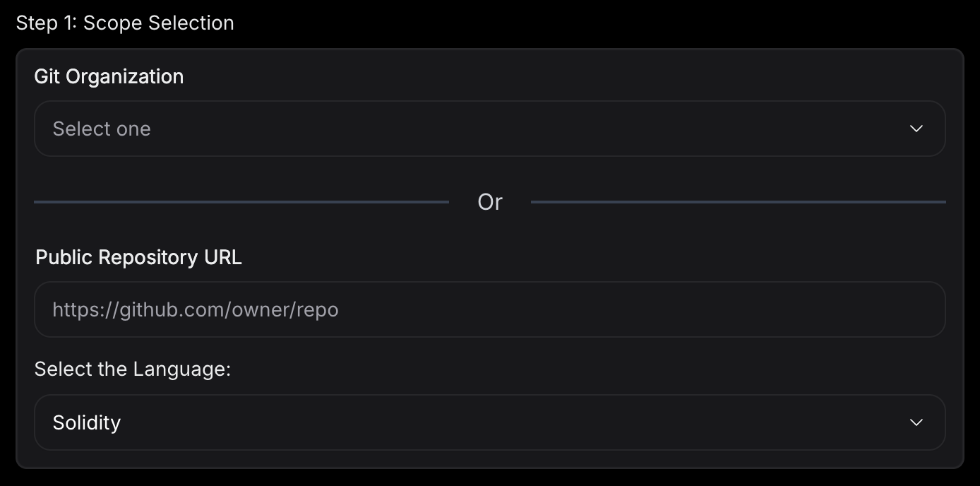 Repository Selection