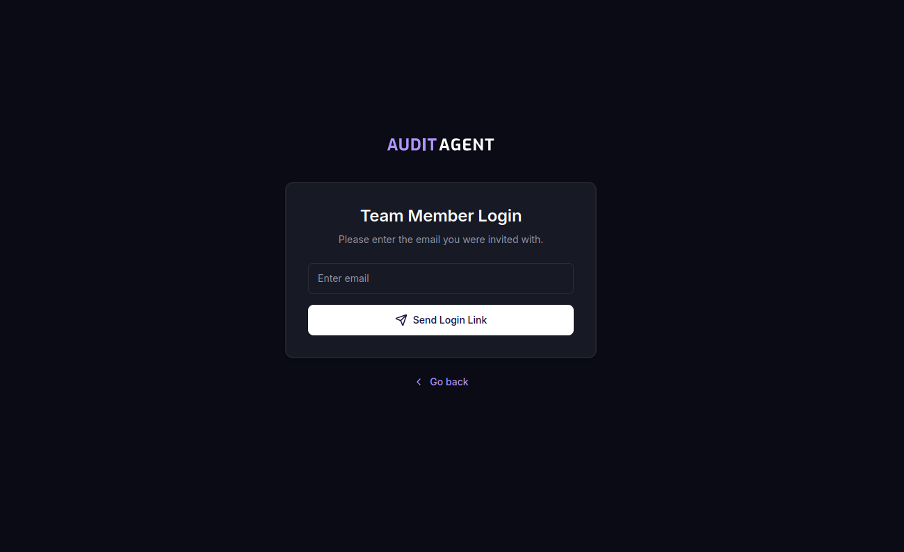Login link